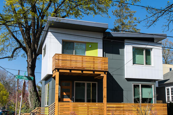 Two Earth Advantage Platinum Certified Homes in Kerns